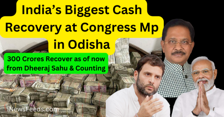 India’s Biggest Cash Recovery in IT Raids at Congress MP’s Premises